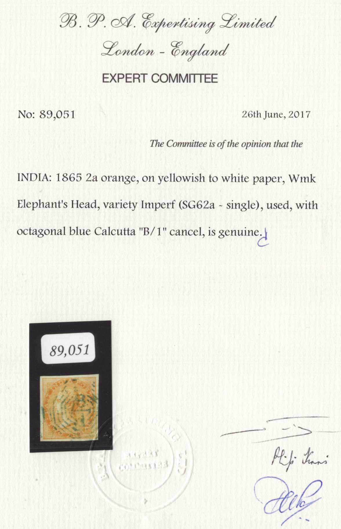 Fine Indian Philately